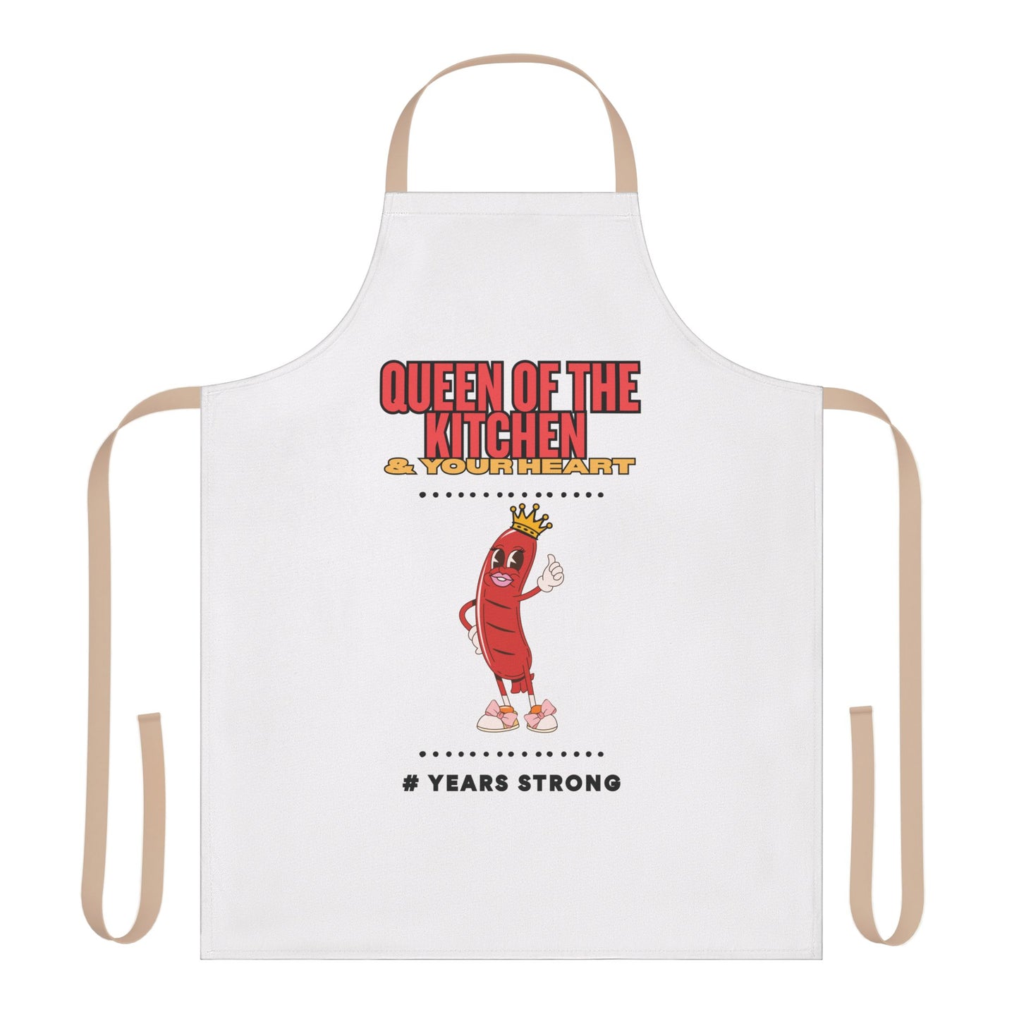 Grill Queen Wife | Apron for Wedding Anniversary for Him