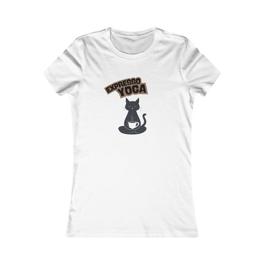 Expresso Yoga Cat Tee | Women'n Graphic T-Shirt