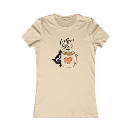 Coffee Time Tee | Cute Women'n Graphic T-Shirt