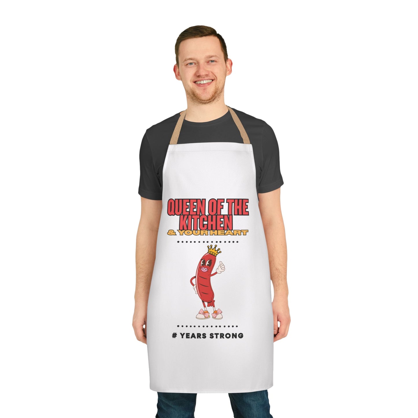 Grill Queen Wife | Apron for Wedding Anniversary for Him