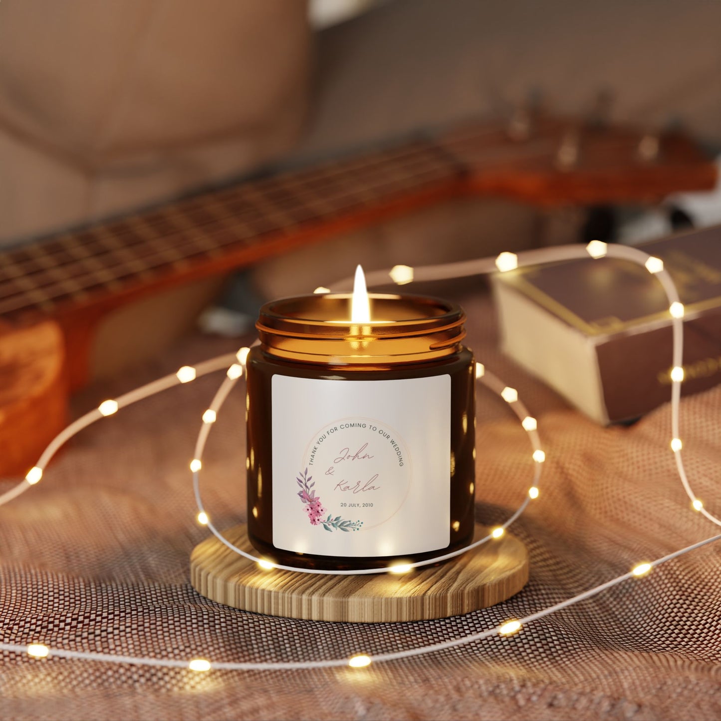 Wedding Favors | Eco-Friendly Candles 4 Oz