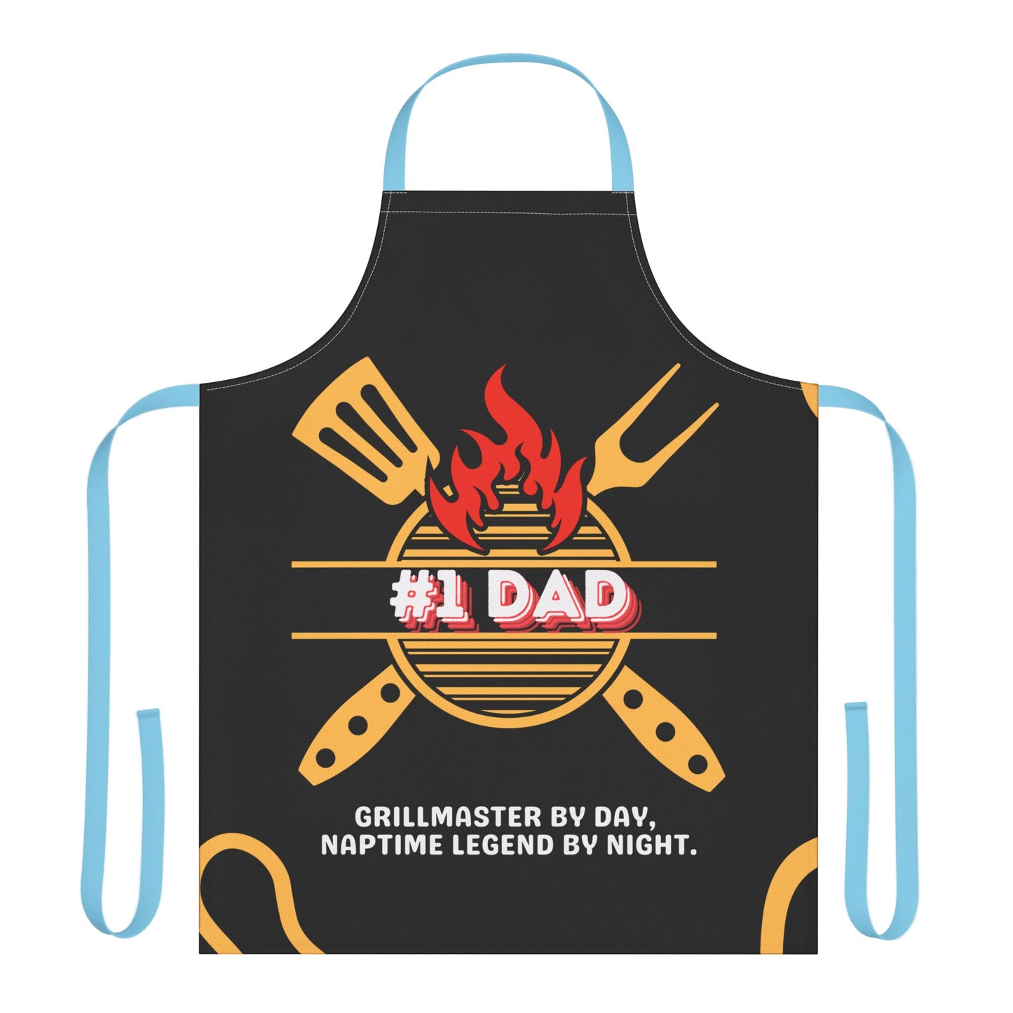 Apron - Funny Quote for Father's Day - 5-Color Straps