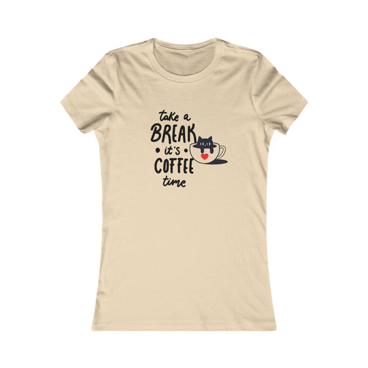 Coffee Break Tee | Women's Graphic T-Shirt