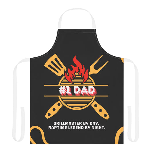 Apron - Funny Quote for Father's Day - 5-Color Straps