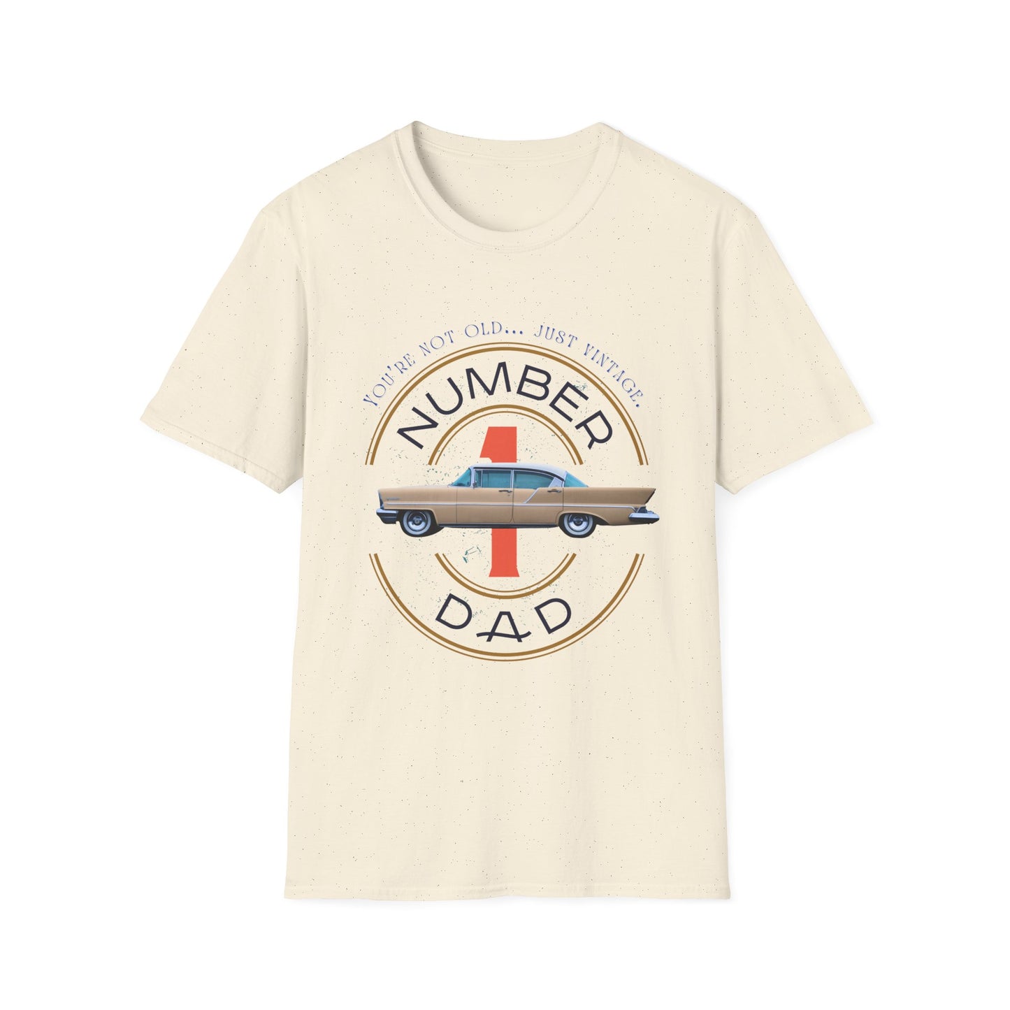 Vintage #1 Dad T-Shirt - Perfect Gift for Father's Day