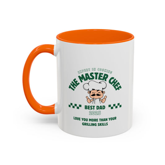 Dad # 1 Colorful Mugs