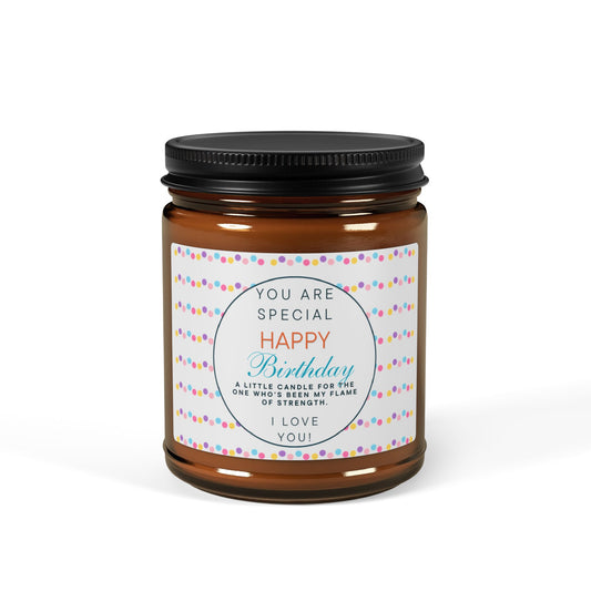 Happy Bday Candle | Eco-friendly Candle | 9 Oz