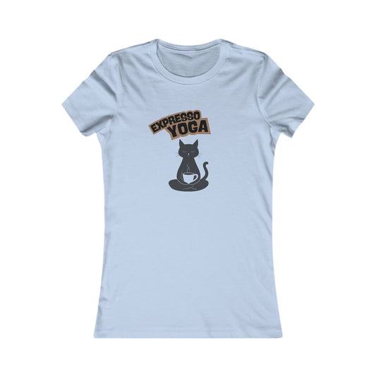 Expresso Yoga Cat Tee | Women'n Graphic T-Shirt