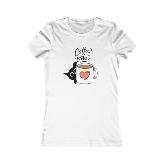 Coffee Time Tee | Cute Women'n Graphic T-Shirt
