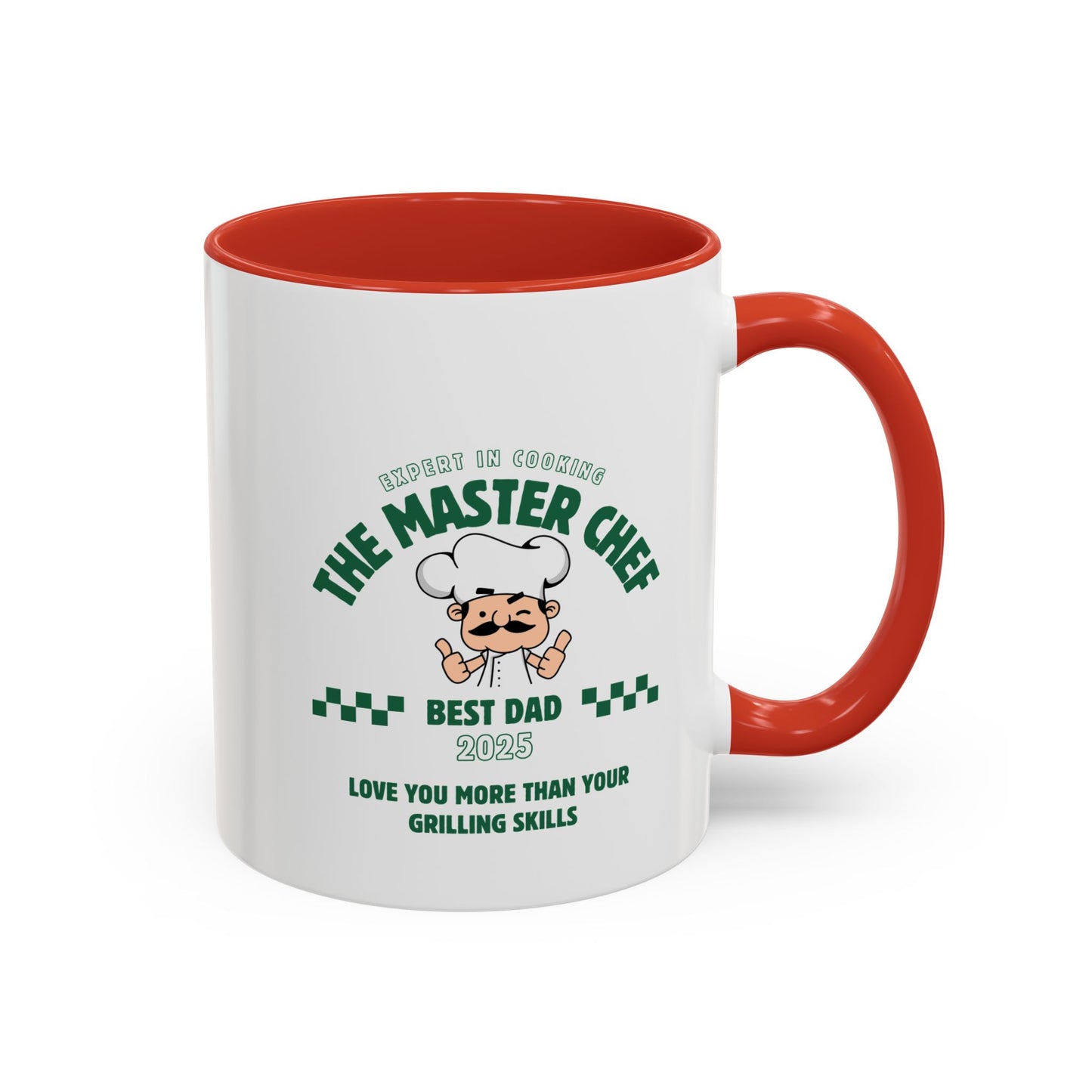 Dad # 1 Colorful Mugs