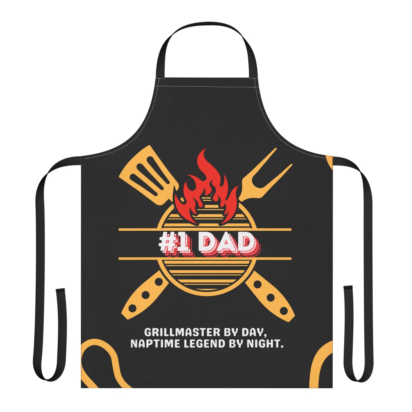 Apron - Funny Quote for Father's Day - 5-Color Straps