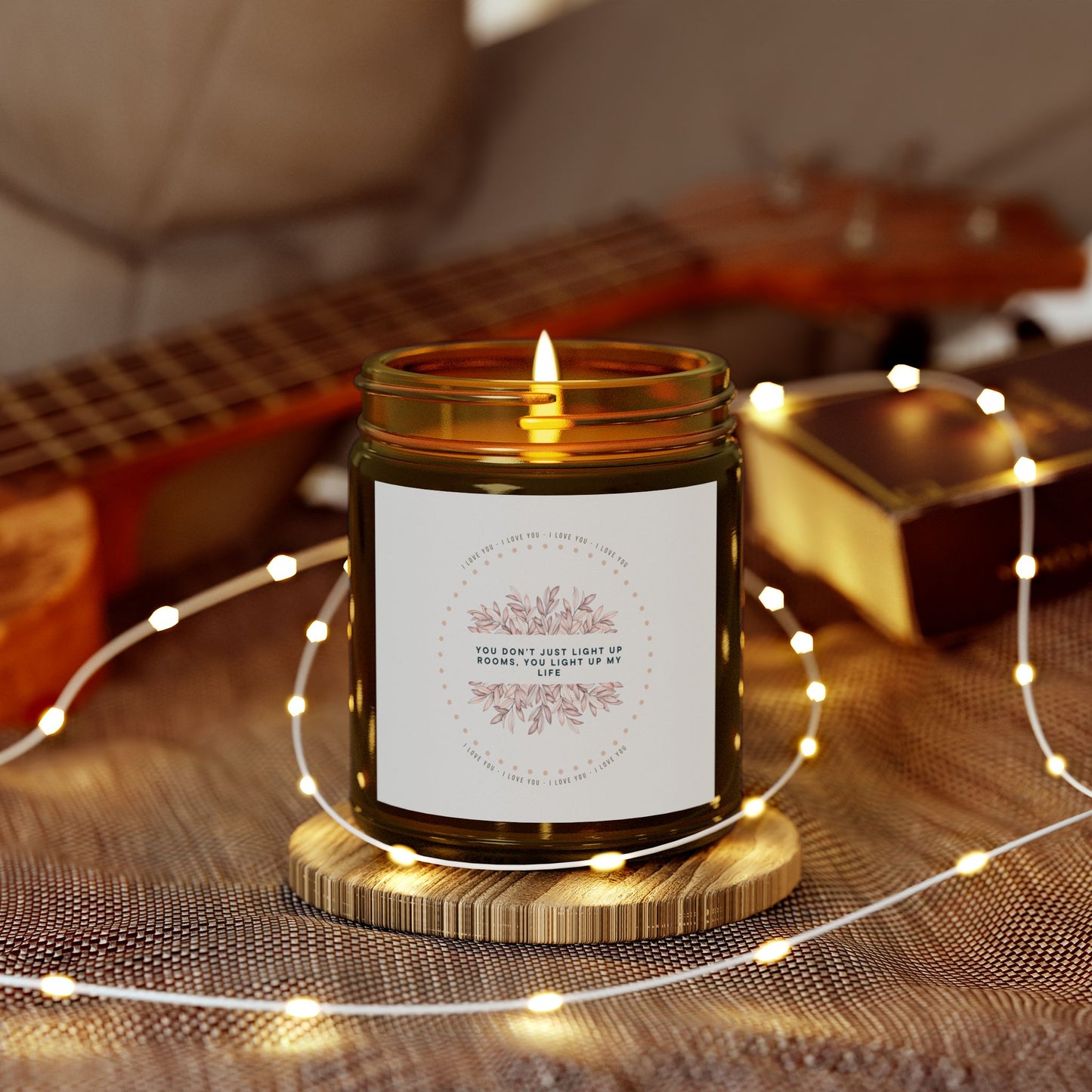 You Light Up My Life Candle | Eco-friendly Candle | 9 Oz