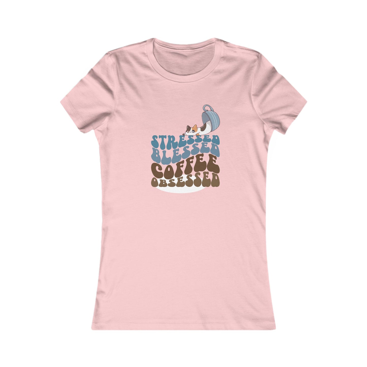 Coffee Cat Tee | Women'n Graphic T-Shirt