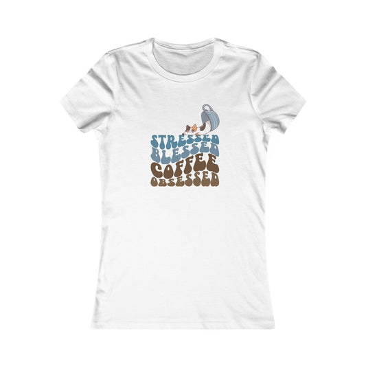 Coffee Cat Tee | Women'n Graphic T-Shirt