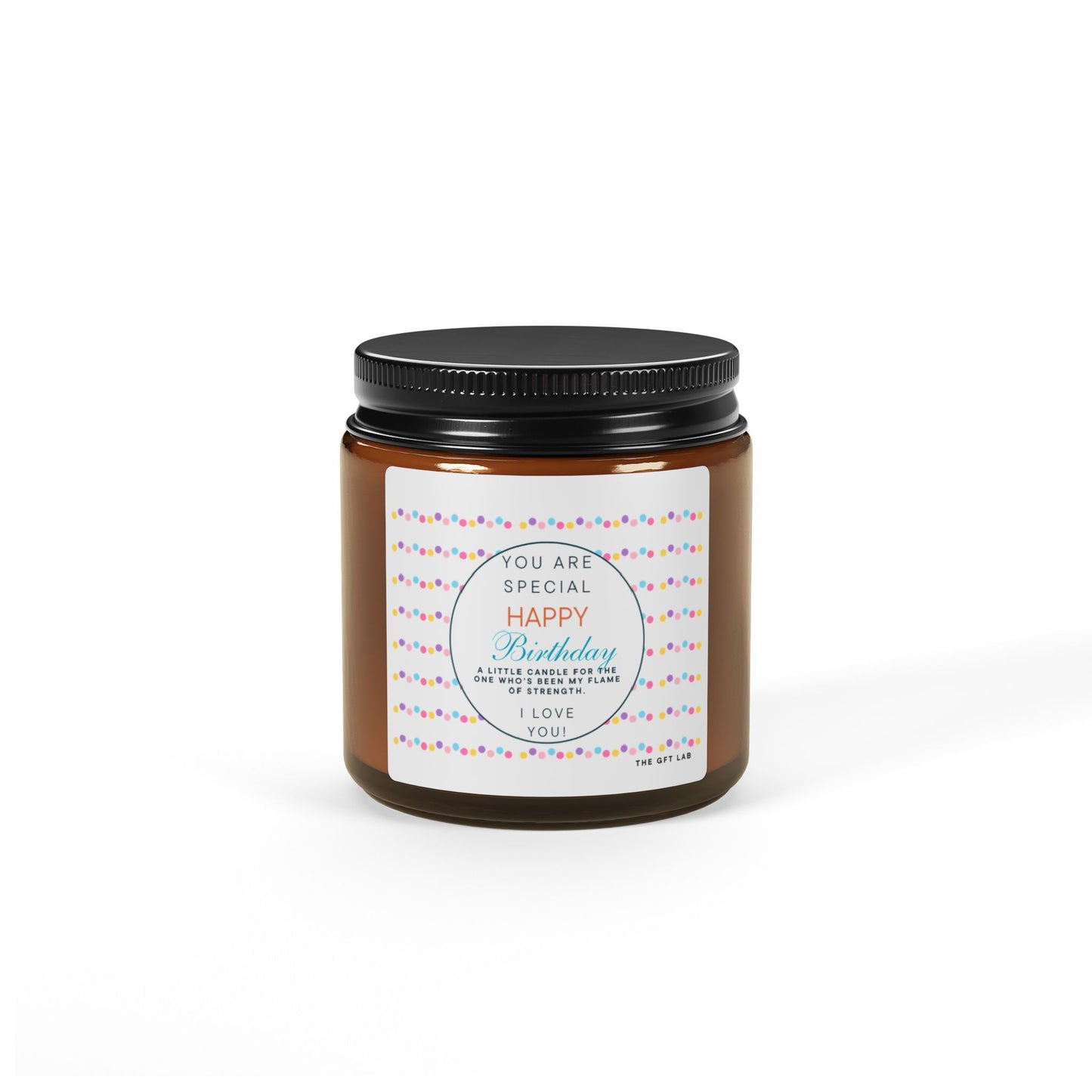 Happy Bday Candle | Eco-friendly Candle | 9 Oz