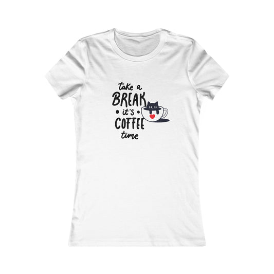 Coffee Break Tee | Women's Graphic T-Shirt