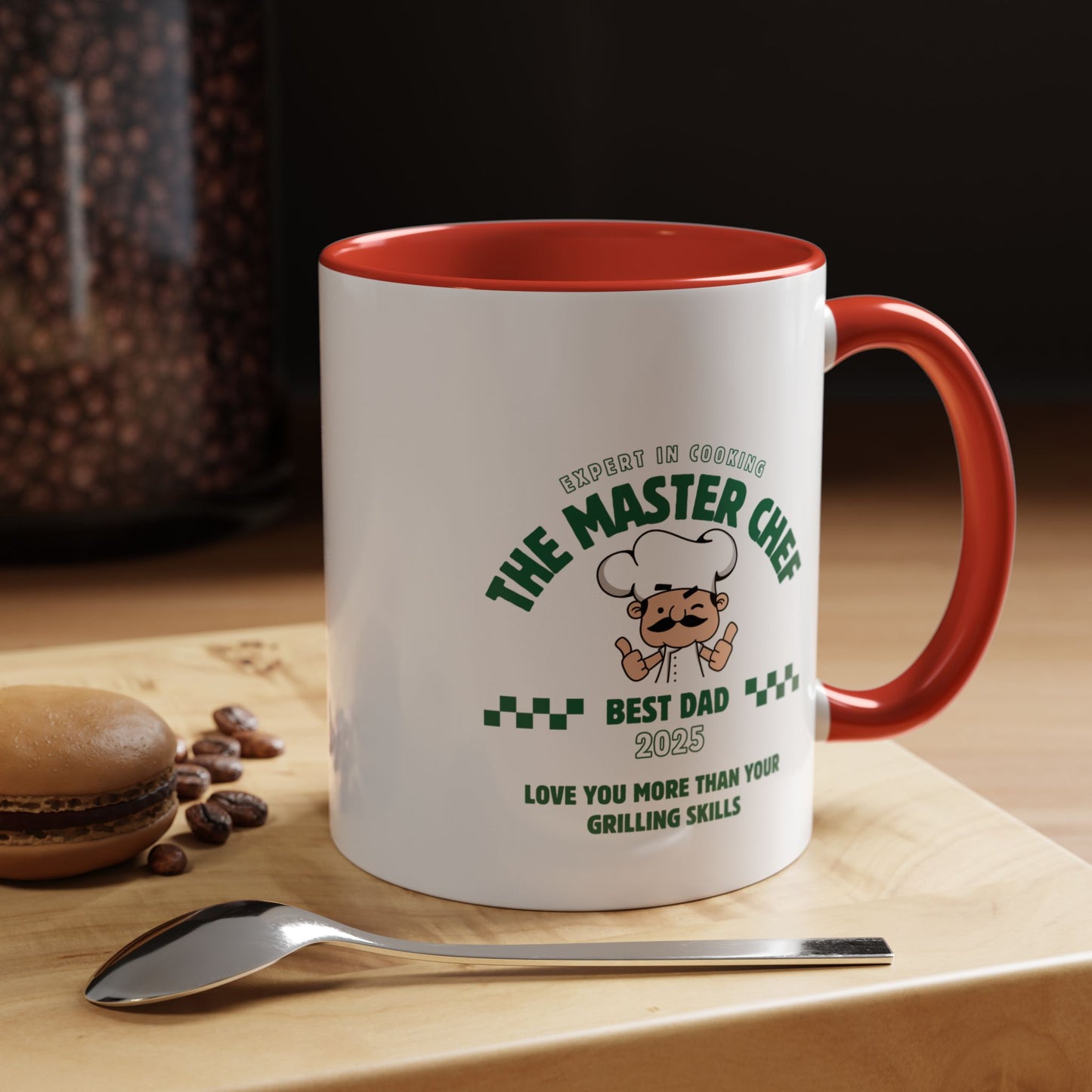 Dad # 1 Colorful Mugs