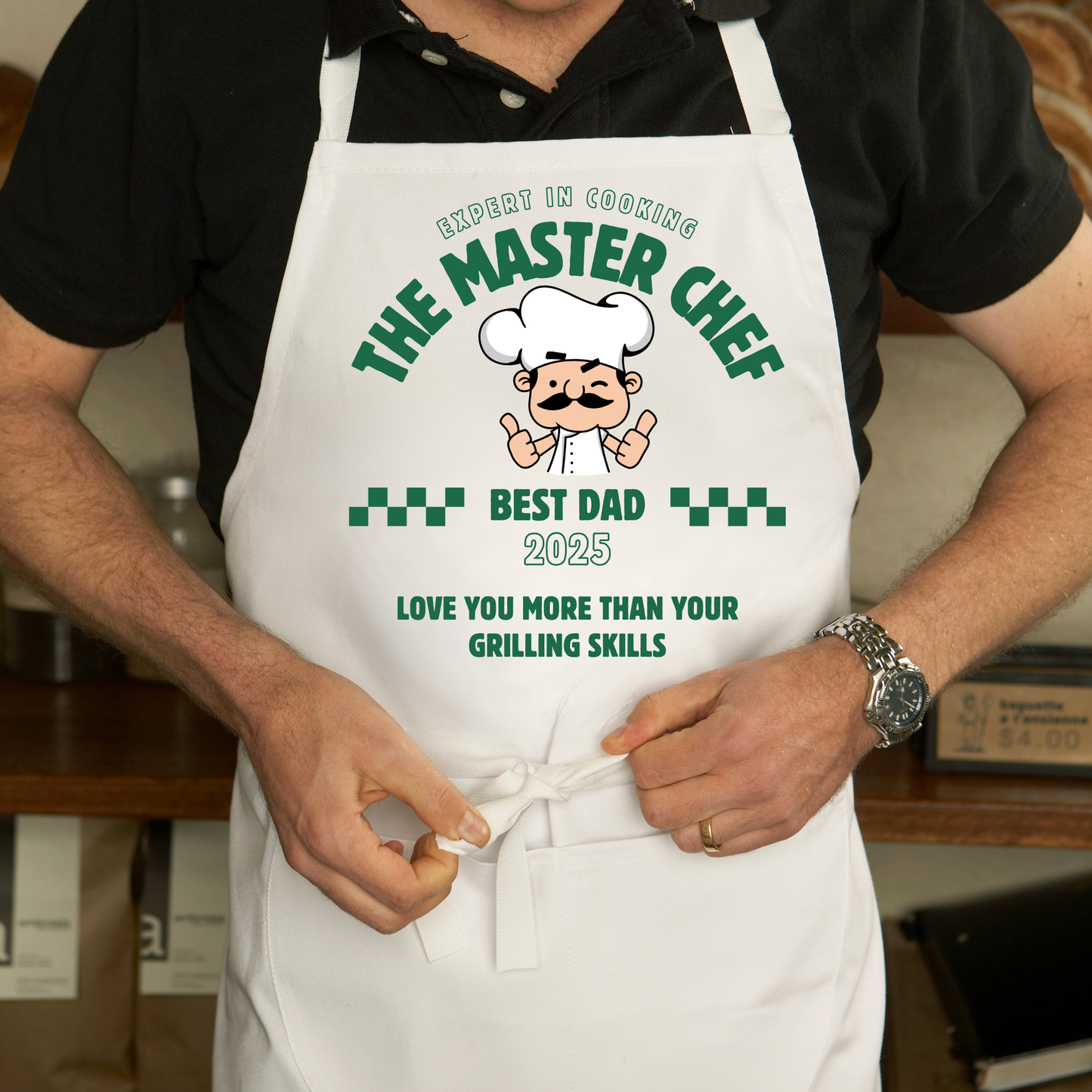 Best Chef Best Dad Apron